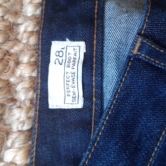 Gap 1969 Perfect Boot Dark Wash Size 28L - Picture 5 of 11